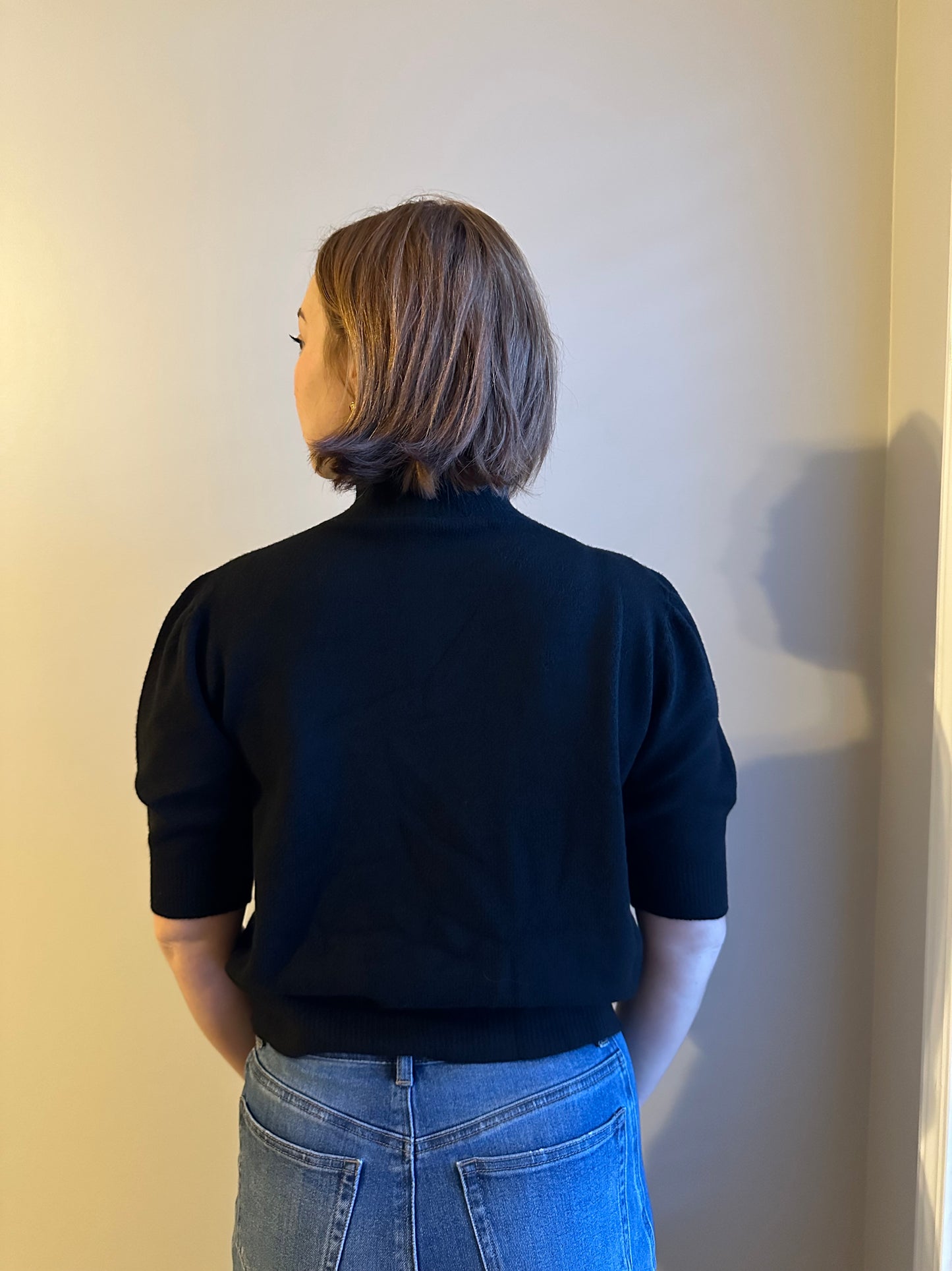 The Margaux Sweater-Black