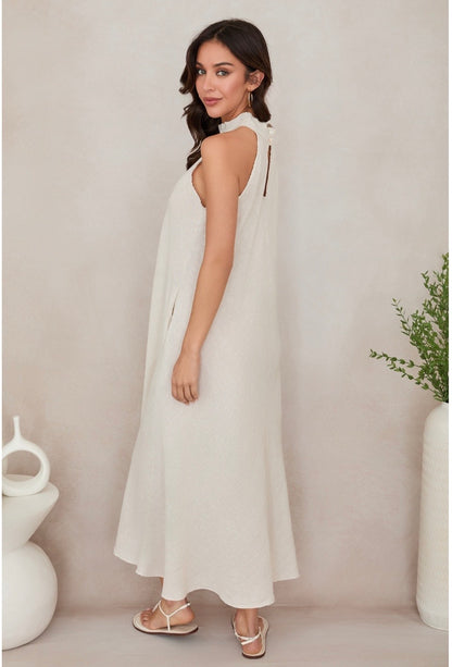 The Capri Linen Dress
