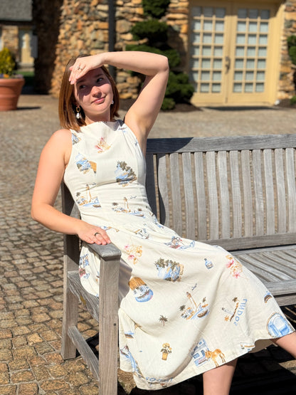 The Summer Postcard Dress