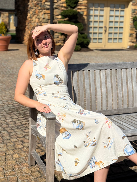 The Summer Postcard Dress
