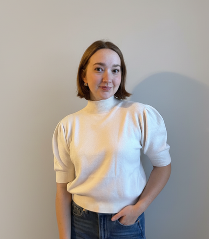 The Margaux Sweater-Cream