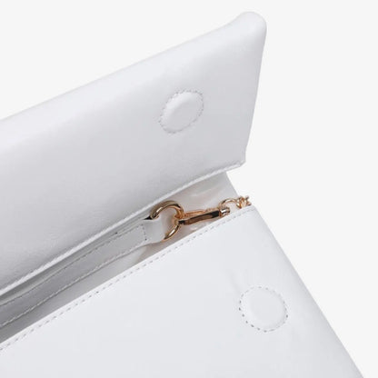 The Angela Clutch - White