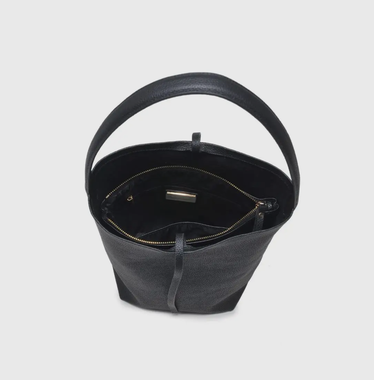 The Ember Bag - Pebbled Black