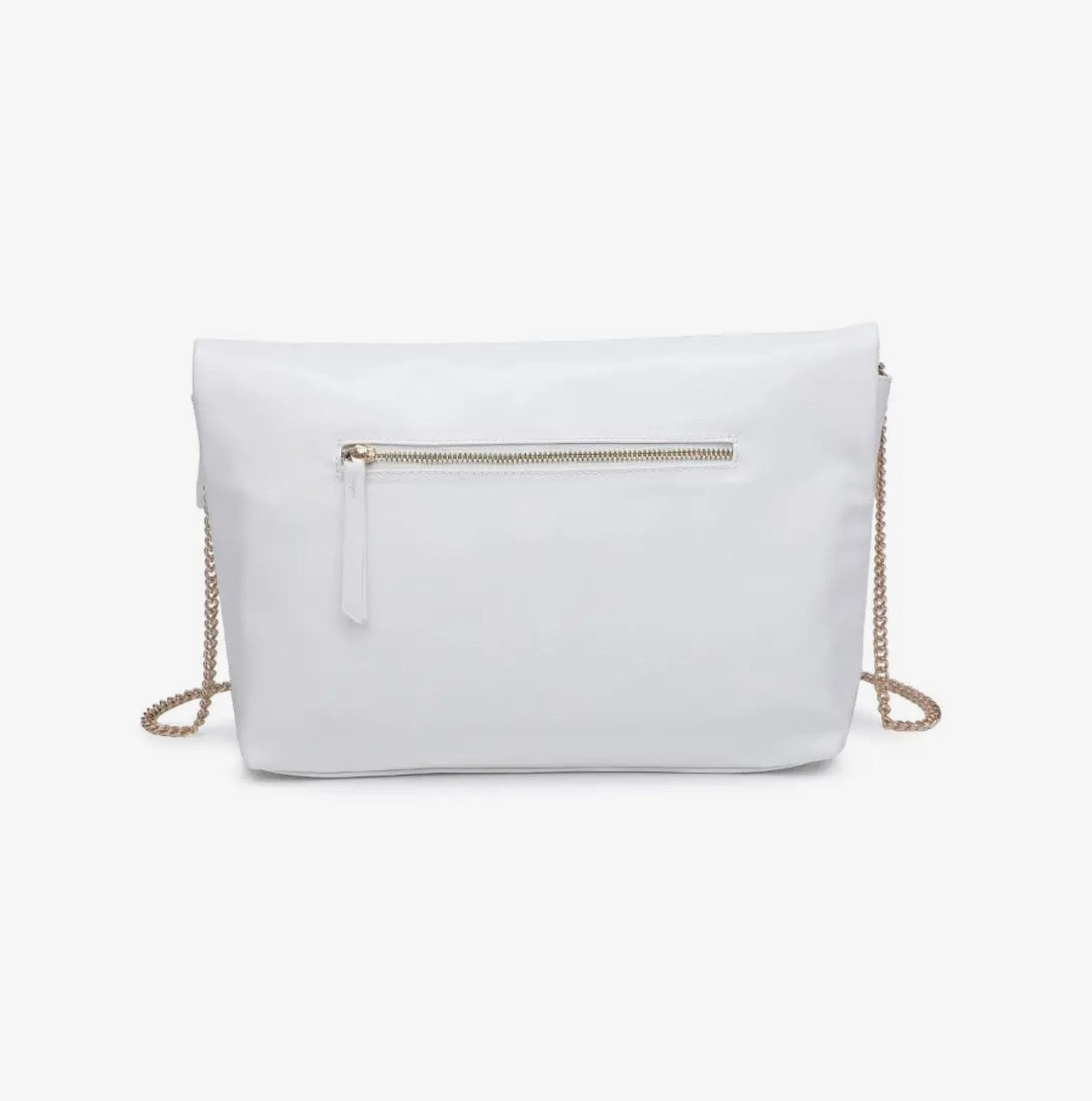 The Angela Clutch - White