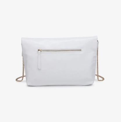 The Angela Clutch - White