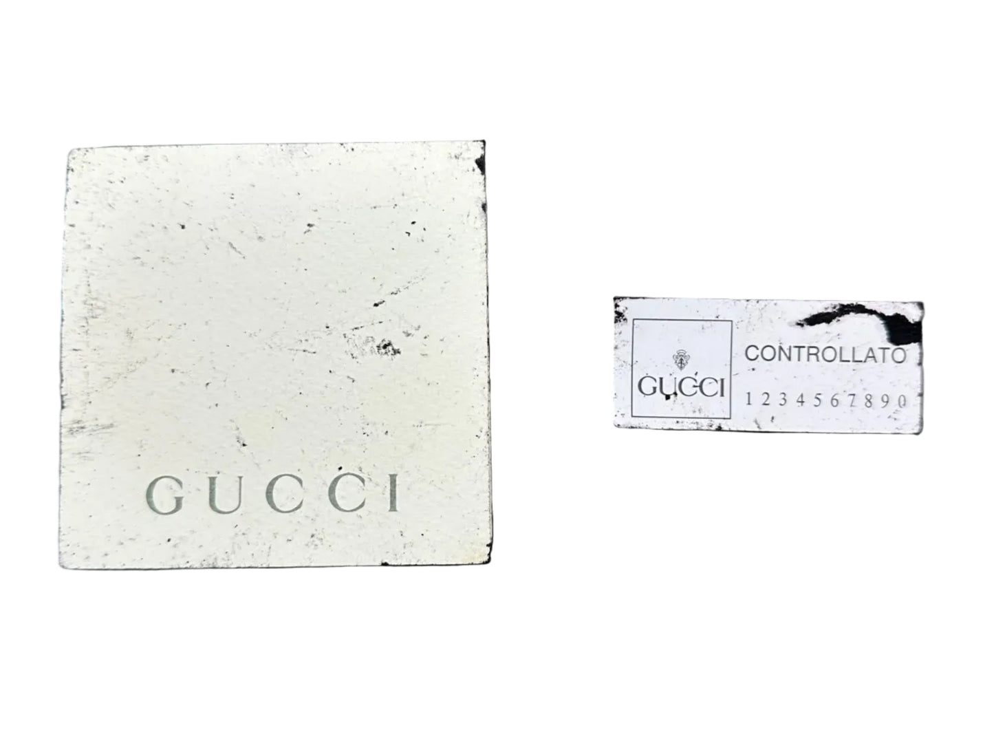 Vintage Gucci Leather Top Handle Box Bag