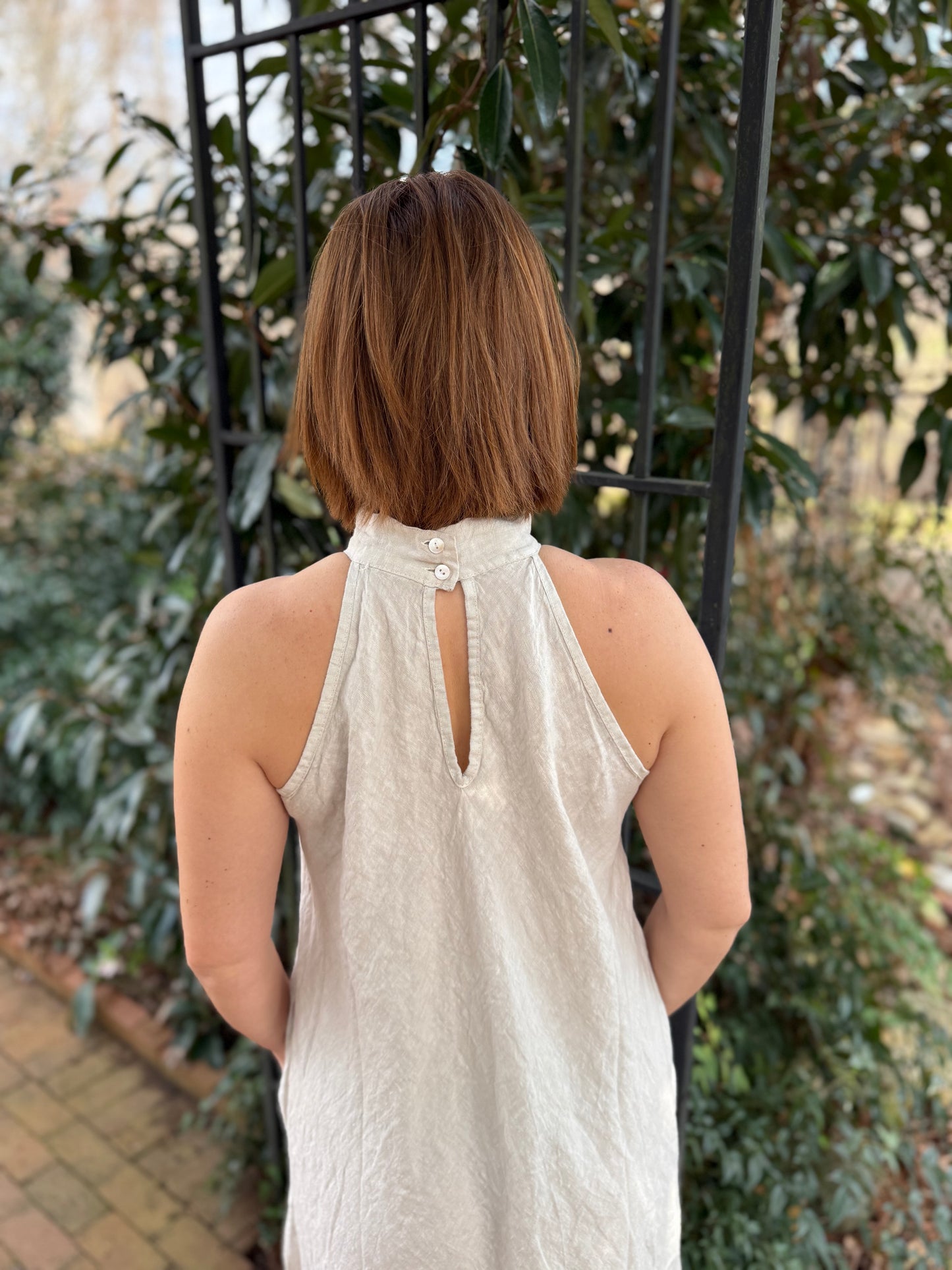 The Capri Linen Dress