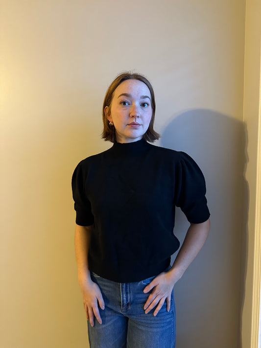 The Margaux Sweater-Black