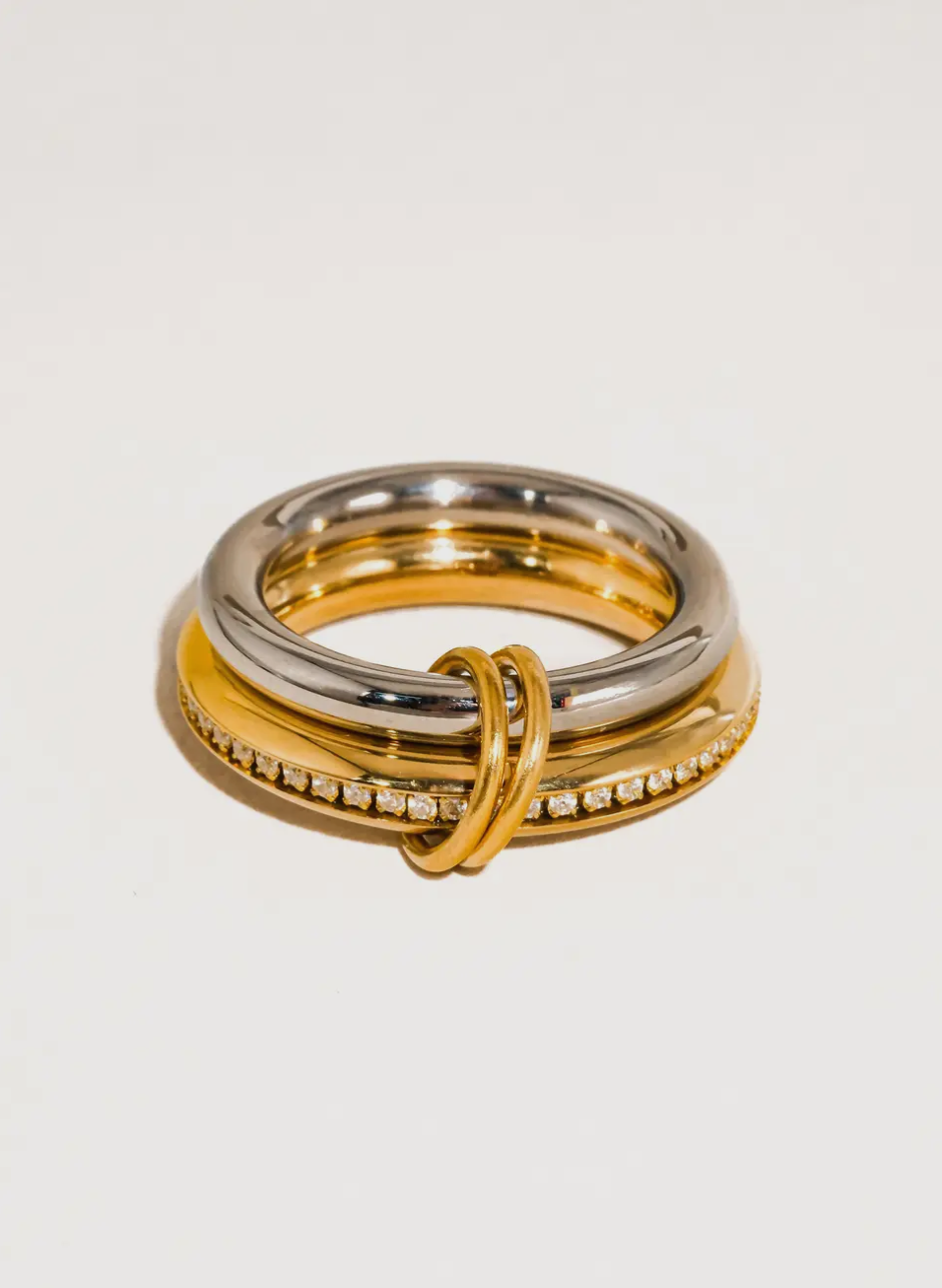 The Silver and Gold Bond Ring