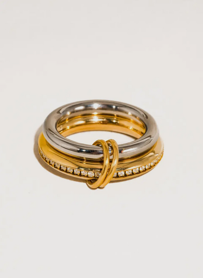 The Silver and Gold Bond Ring