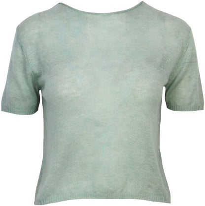 The Macie Knit Top - Sage Green