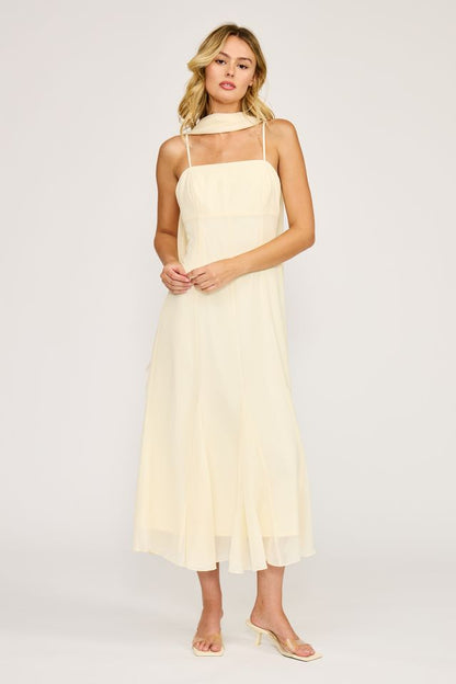 The Sable Scarf Dress